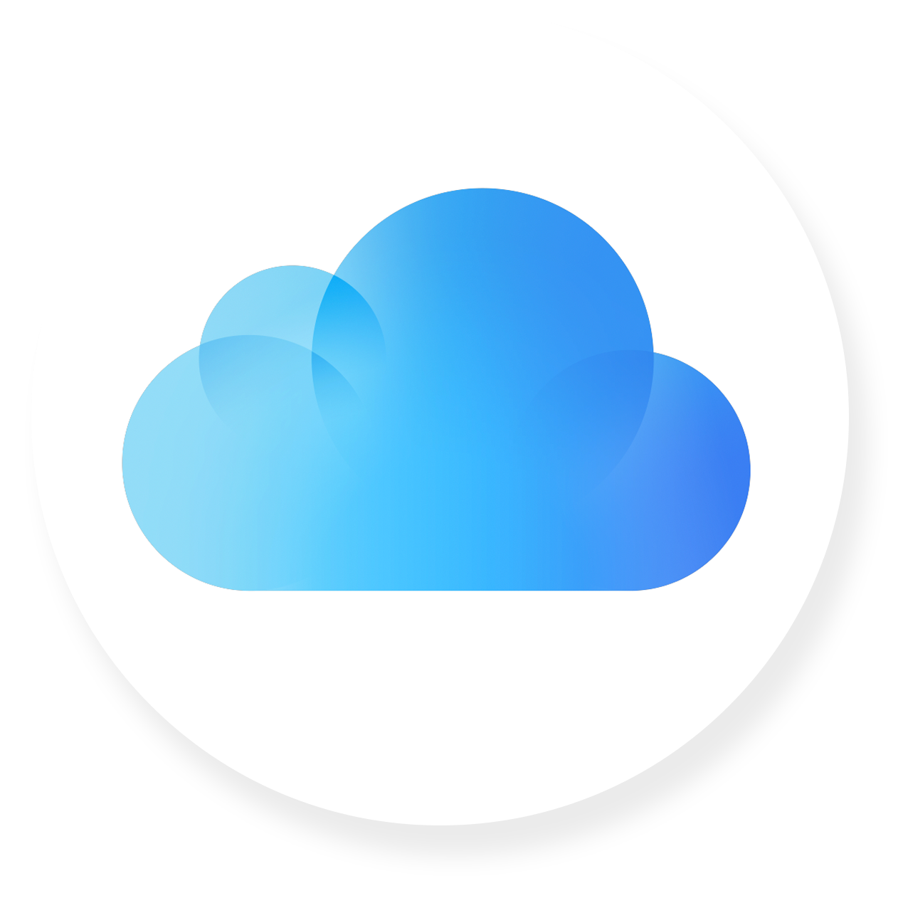 iCloud-palvelun kuvake