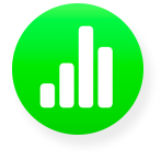 Numbers-apin kuvake