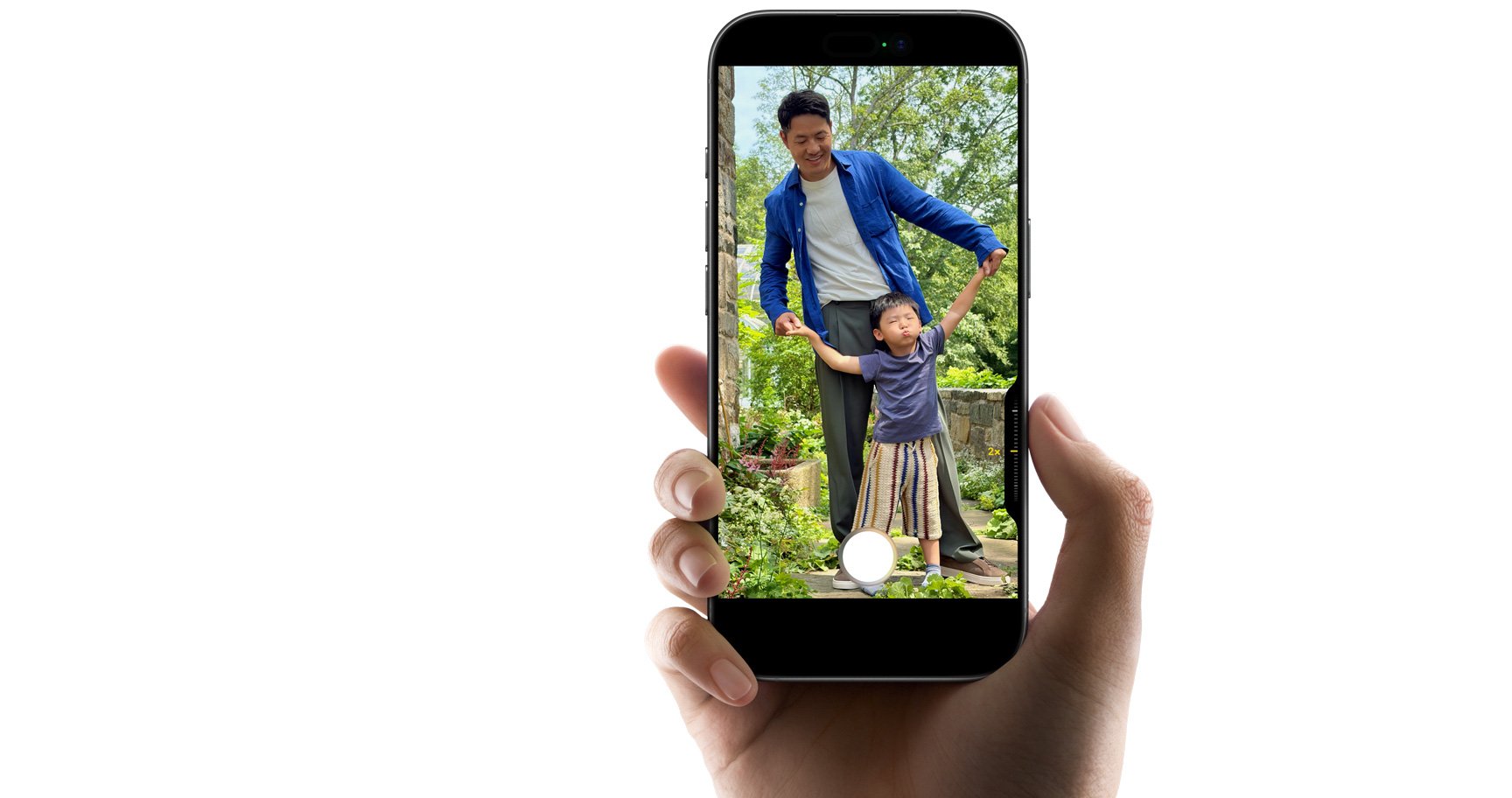 iPhone 17, exterior față, exterior lateral, vedere detaliată a straturilor Ceramic Shield 2